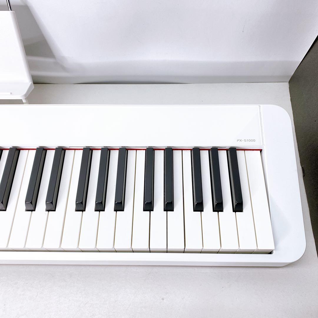 CASIO PX-S1000 電子ピアノハンマーアクション ホワイト A429
