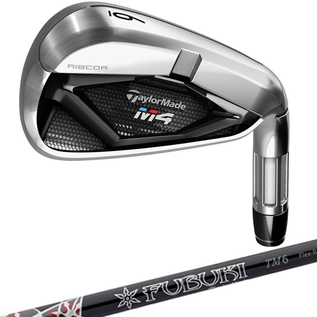 TaylorMade M4 アイアンセット 6本フルセット 純正カーボン S