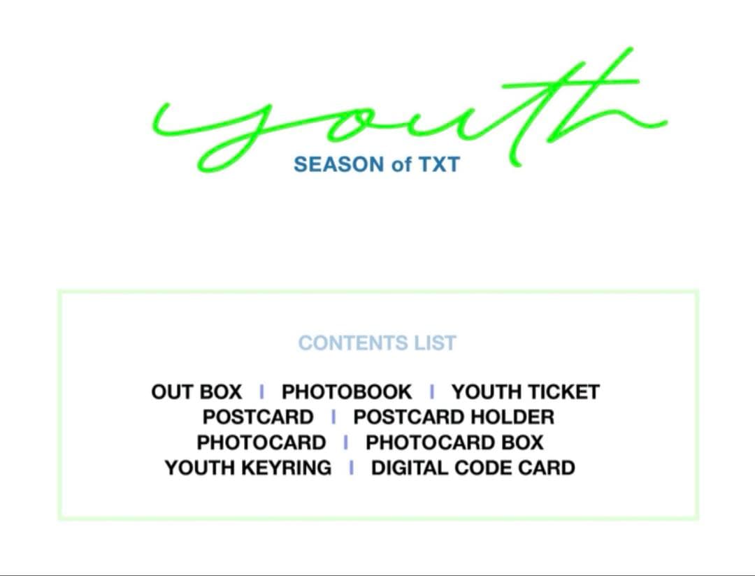 【新品未開封】Season of TXT: YOUTH サマパケ 2023