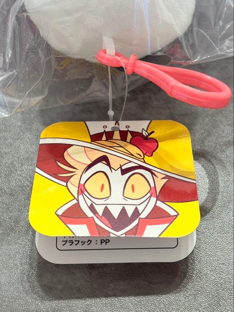 公式　ハズビンホテル　おすわりマスコット　ルシファー　ぬいぐるみ