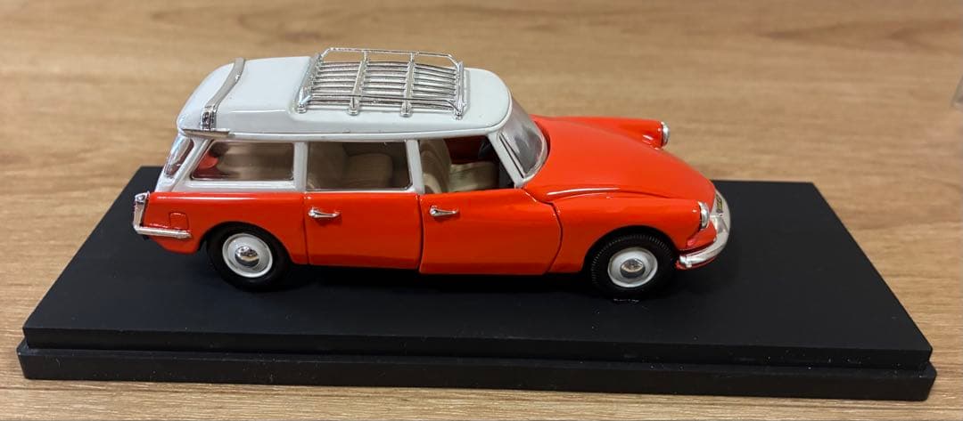 ミニカー　RIO（リオ）製 シトロエンID19 1/43 オレンジ/ホワイト