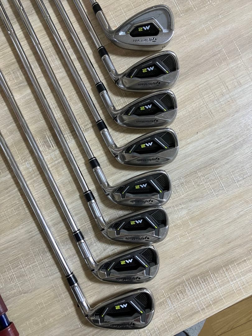 【希少】TaylorMade M2 REAX90スチールflexS アイアン8本