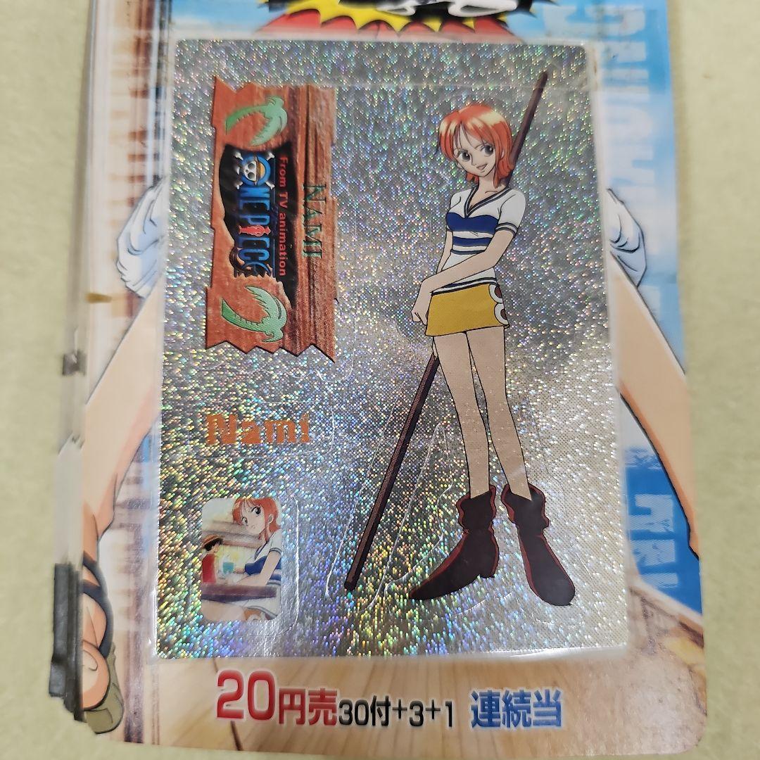 ワンピース トレーディングステッカー 1束 未開封31付 2000年 アマダ