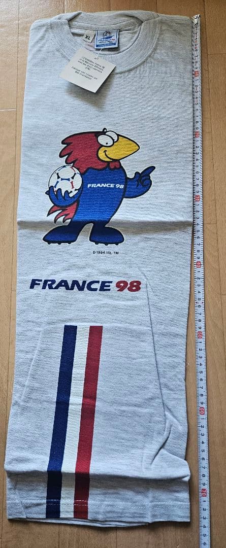 1998年W杯フランス大会記念Tシャツ