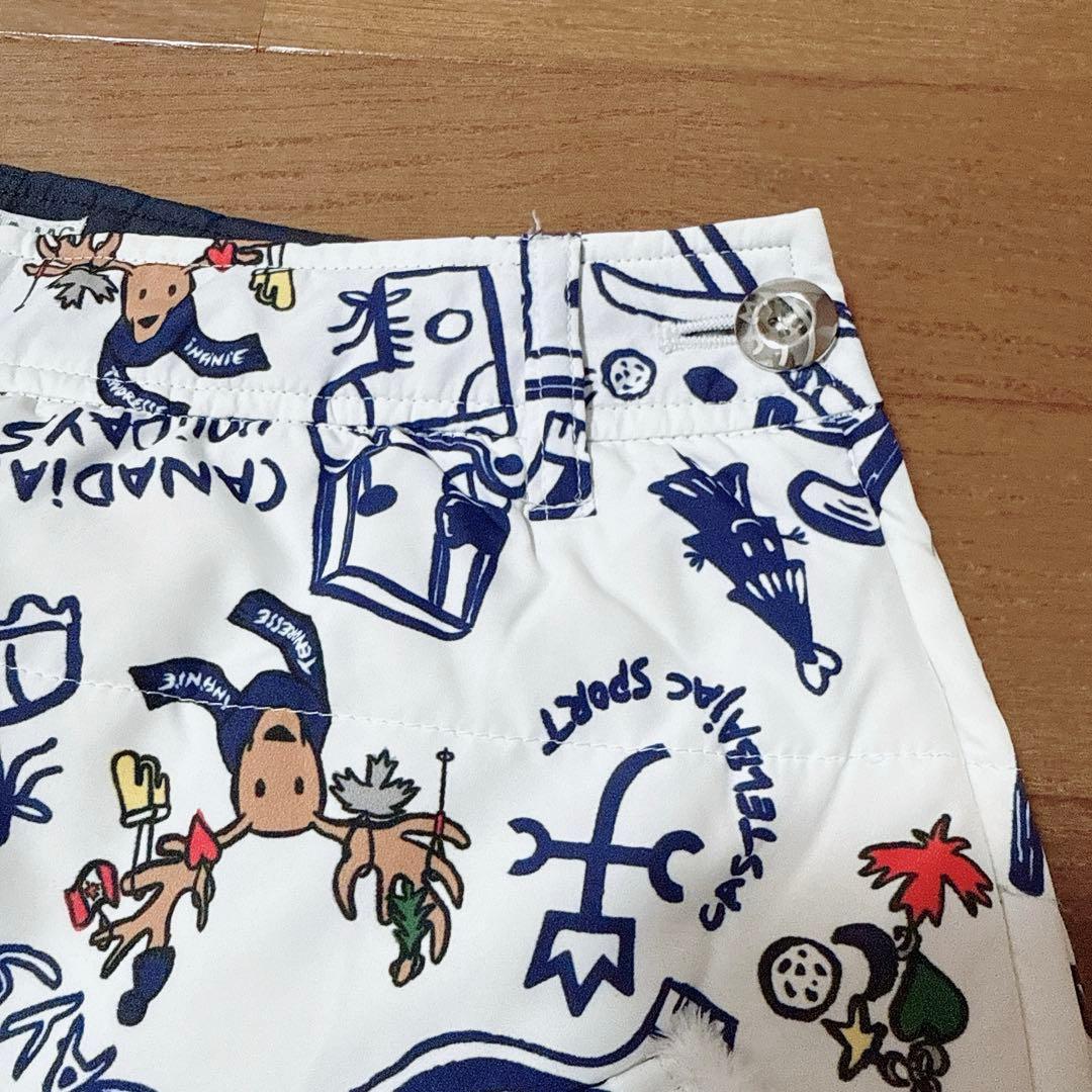 カステルバジャック スポーツ ダウン スカート 防寒 防風 中綿ダウン 38