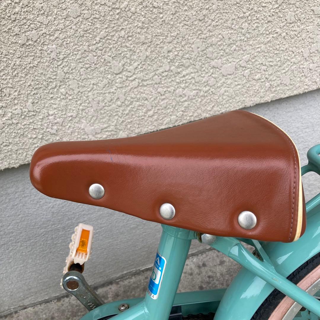 ブリヂストン　子供用自転車　ハッチ　ブルー16インチ