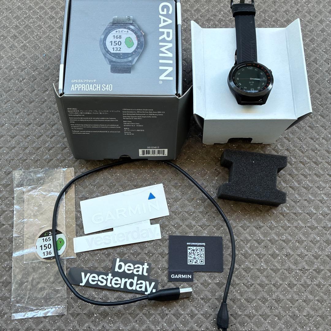 ラウンド用品・アクセサリー Garmin APPROACH S40