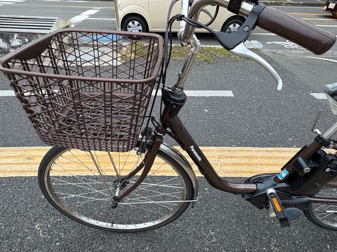 中古Panasonic電動アシスト自転車　16Ah 大阪　095