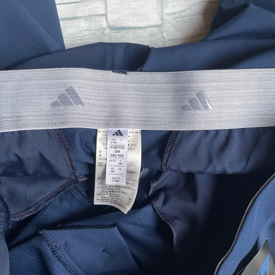【未使用】adidas アディダス ゴルフパンツKTN28/W100/ネイビー系