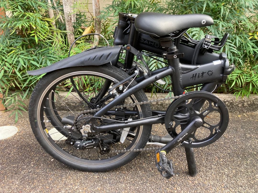 DAHON HIT 20int 折りたたみ自転車 ブラック 6段変速