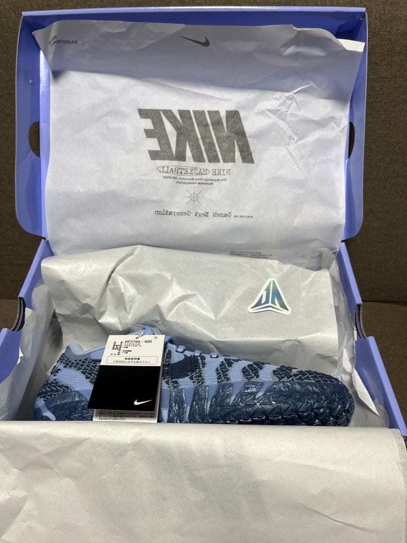 未使用品 NIKE JA3 EP ナイキ ジャ3 29cm