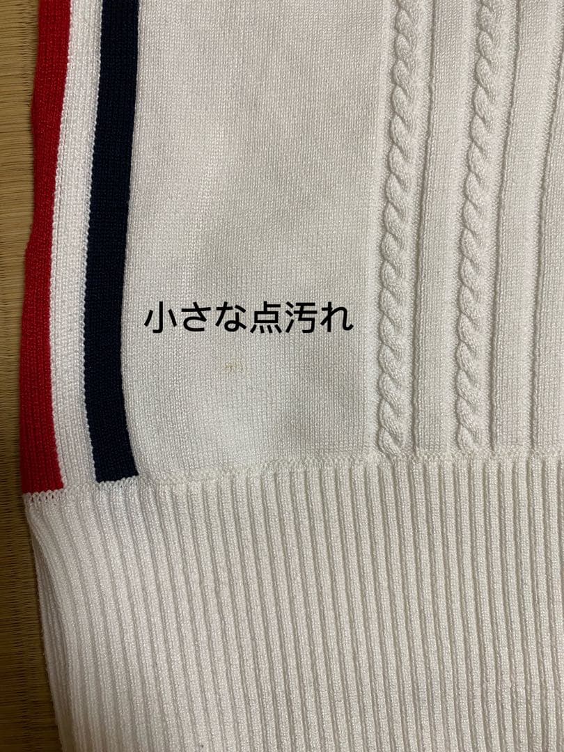 人気完売パーリーゲイツ ニットセーター1 白　マスターバニーゴルフトップス秋冬春