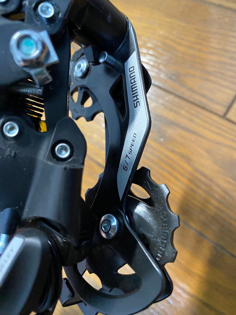 SHIMANO 5速 シフター ディレイラーセット