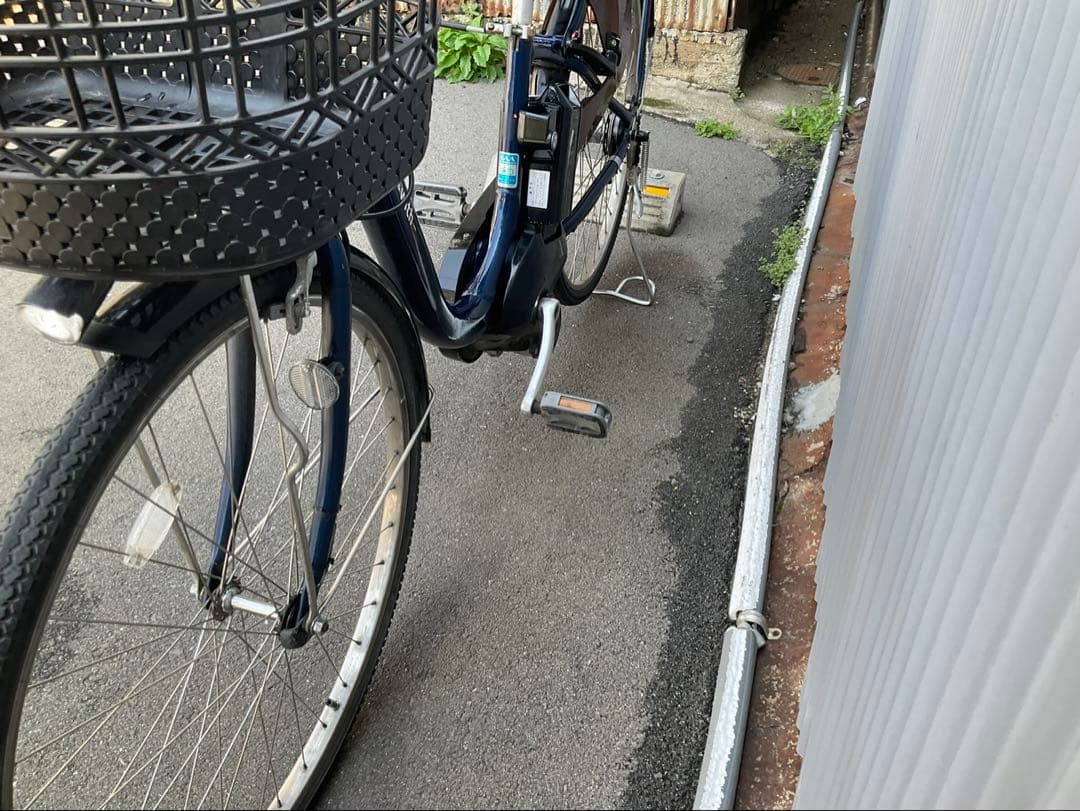 ヤマハ新機種電動アシスト自転車pas wity26インチブルーアルミボディー