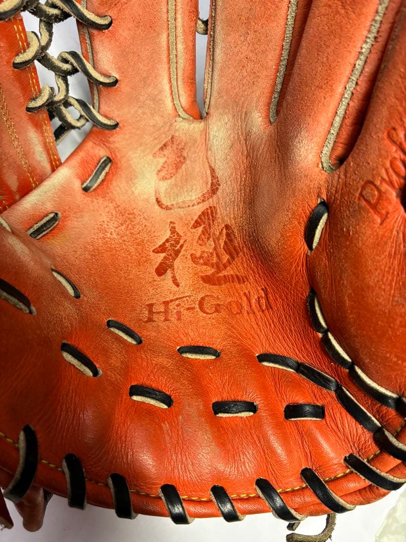 ハイゴールド　軟式　外野グローブ　己極　OKG-6128 右投げ用