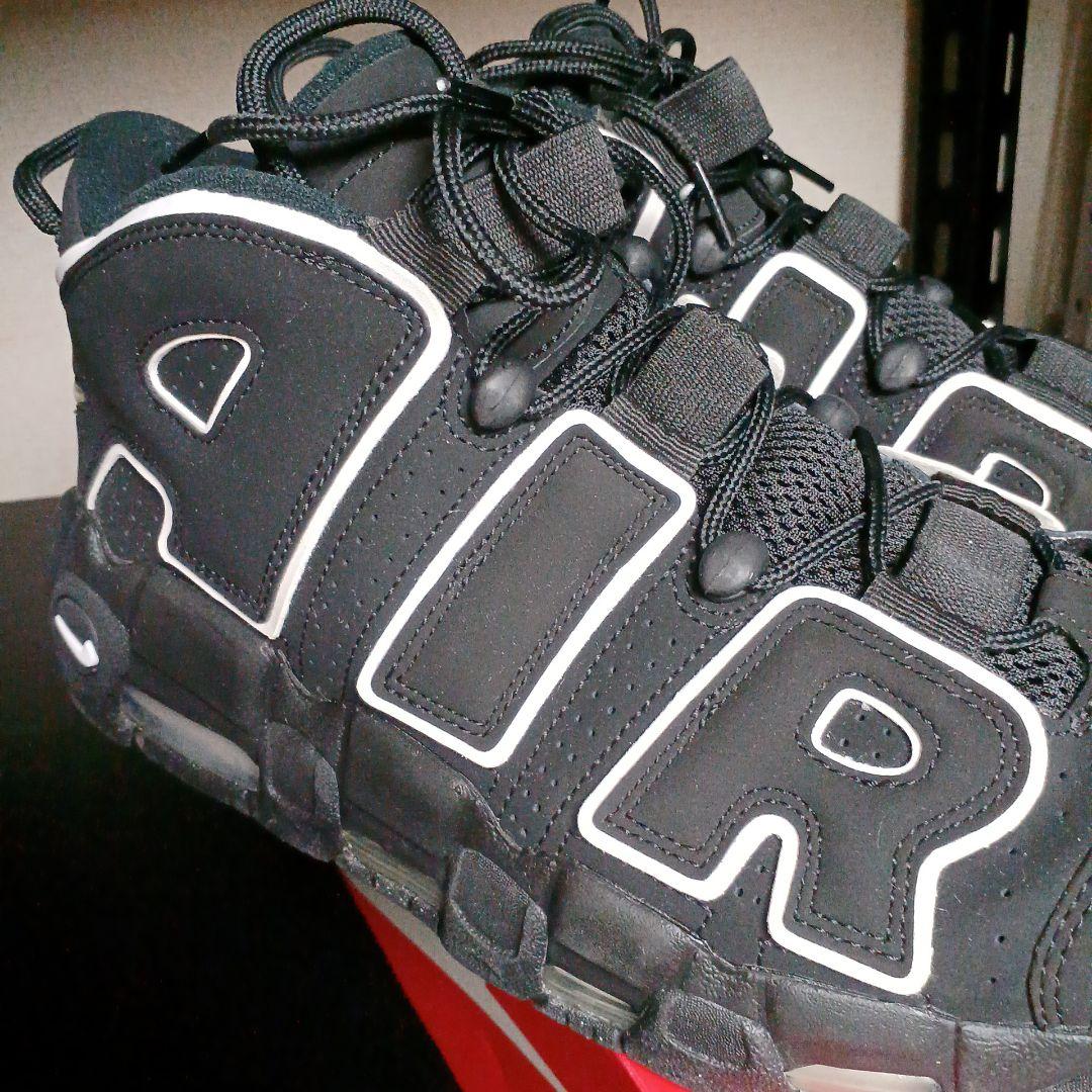 NIKE AIR ブラック シューズエアモアアップテンポ