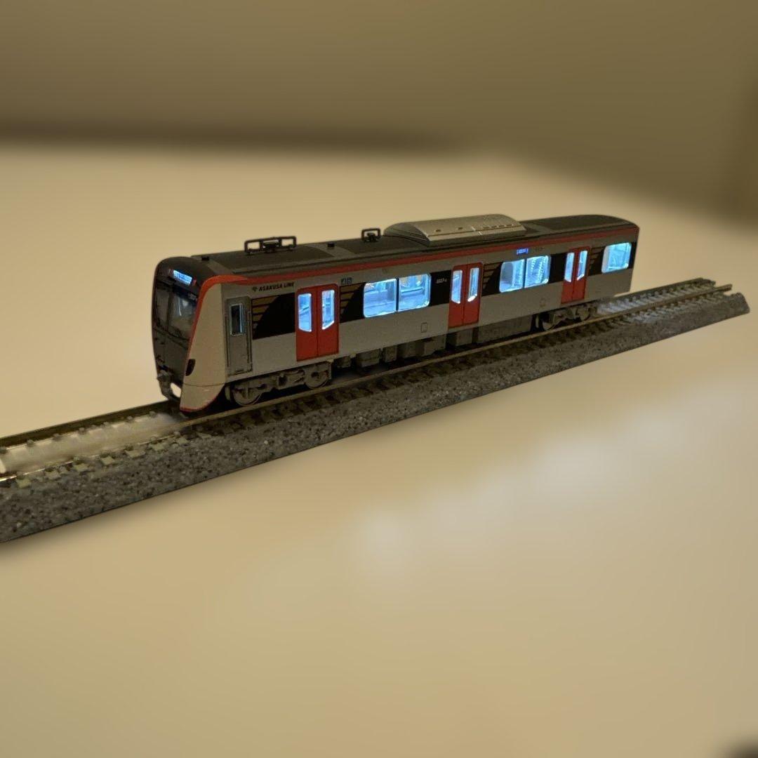 ポポンデッタ　都営浅草線5500形　5527編成　Nゲージ 全車両室内灯入り