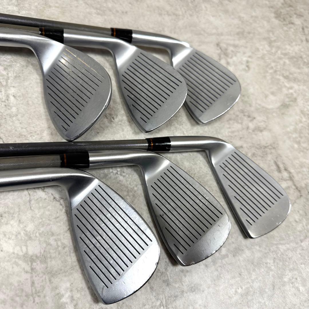 【K18】HONMA LB-606 アイアンセット 18金 メダル 本間 6本