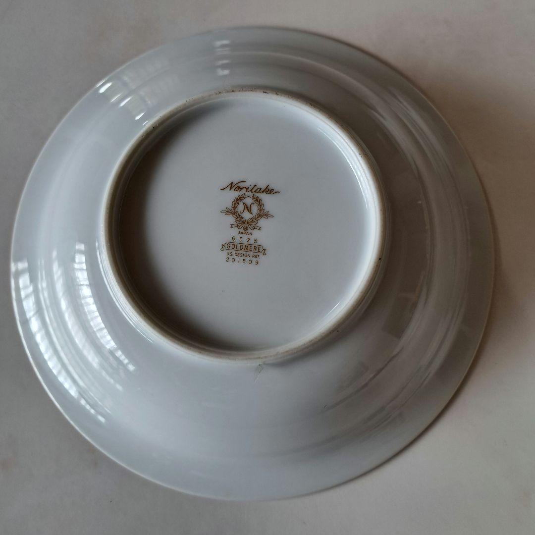 廃盤　Noritake ゴールドミア 6525　19cm深皿 5枚組