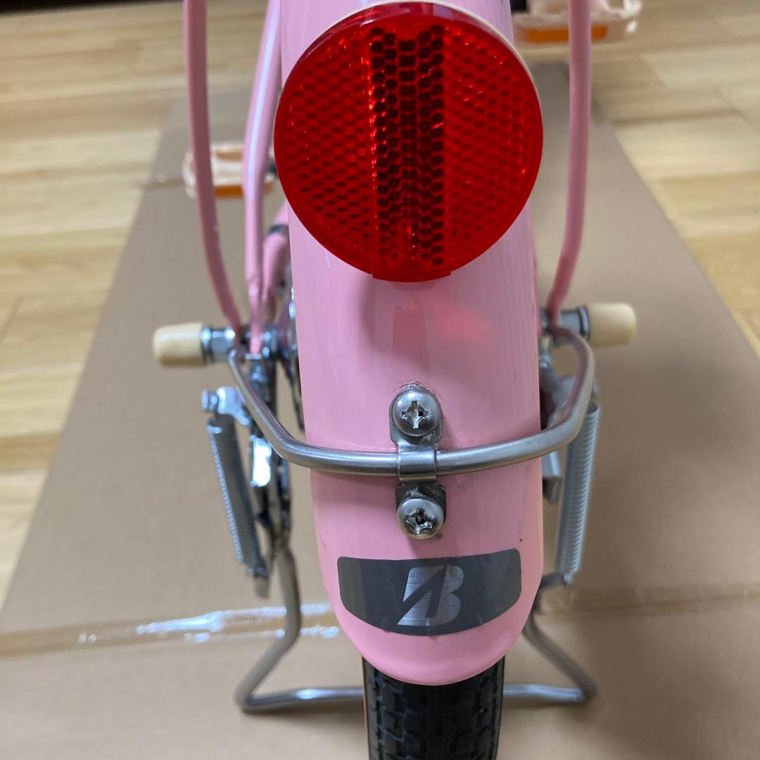 【美品】ブリヂストン　子ども用自転車　18インチ　ピンク