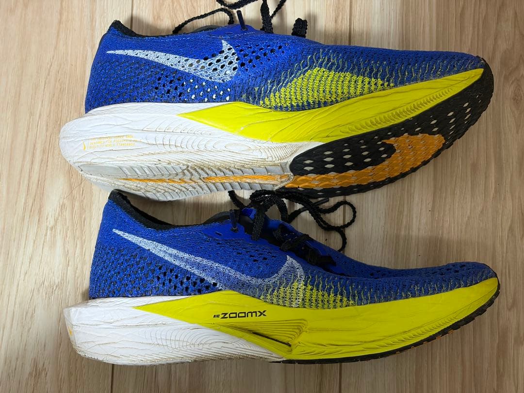 NIKE ヴェイパーフライ3 24.5cm 走行約50km レース使用 美品
