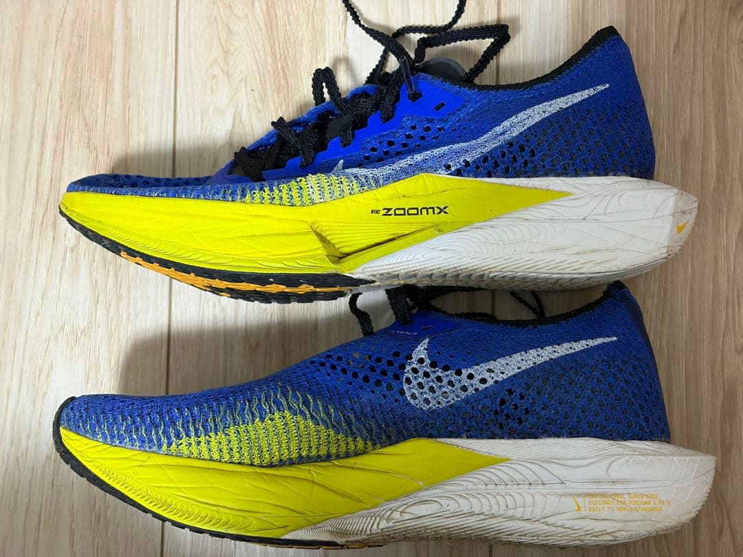 NIKE ヴェイパーフライ3 24.5cm 走行約50km レース使用 美品
