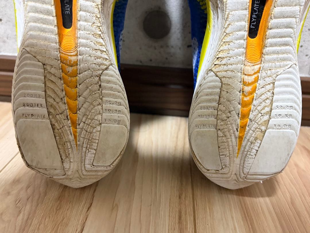 NIKE ヴェイパーフライ3 24.5cm 走行約50km レース使用 美品