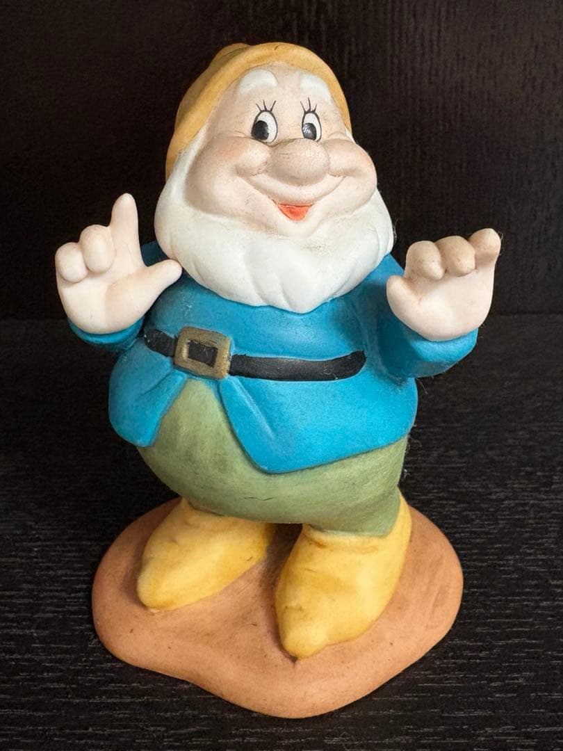 ディズニー 7人の小人 陶器フィギュアセット