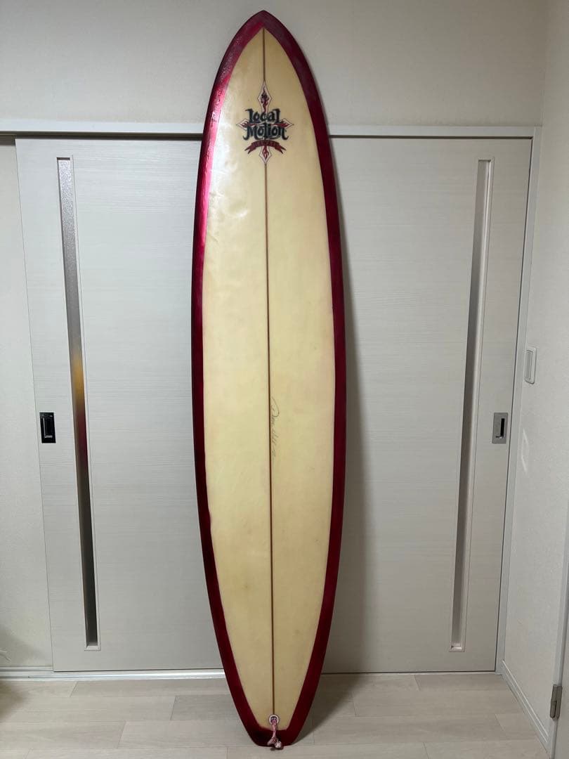 【手渡し限定】ローカルモーション　レッドマーブル塗装ファンボード