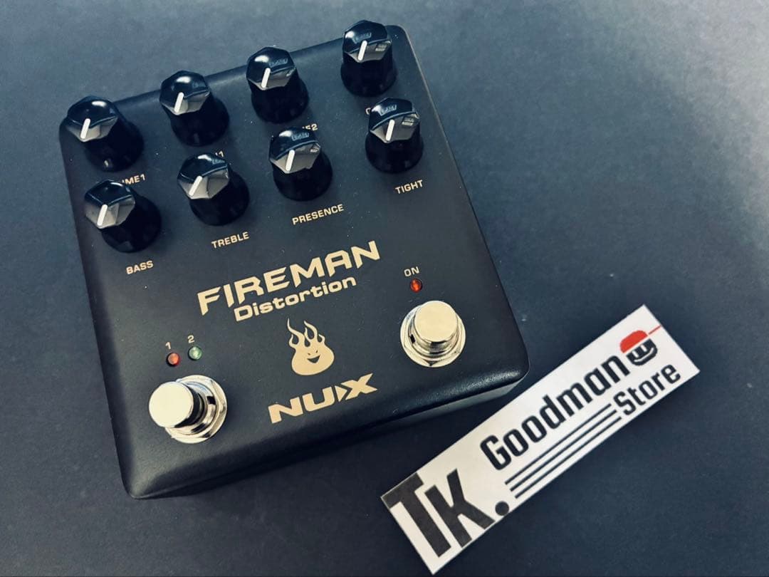 ☆送料無料☆ NUX Fireman (NDS-5) Distortion