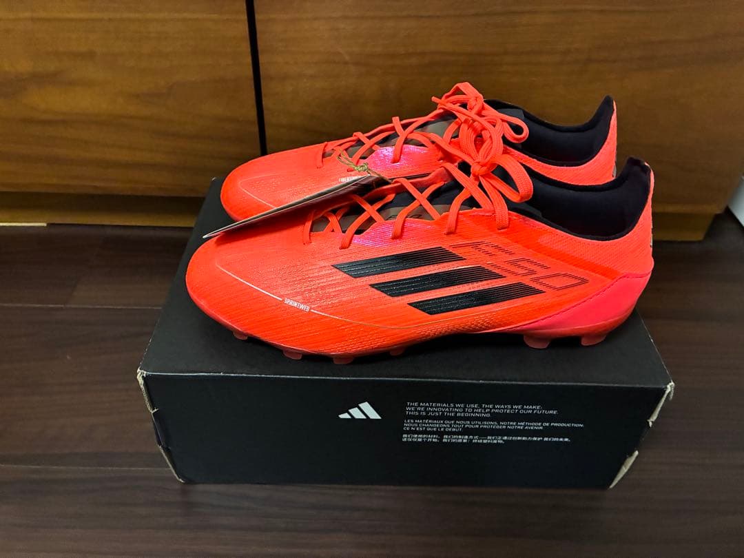 新品未使用　アディダスサッカースパイク F50 Pro HG/AG J 24.5