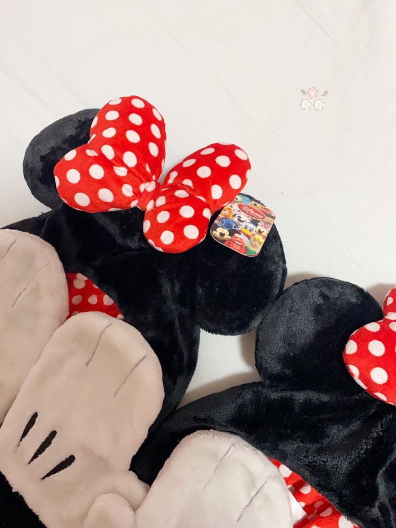 ディズニー ミニーちゃん マフラーファンキャップ【ラスト】