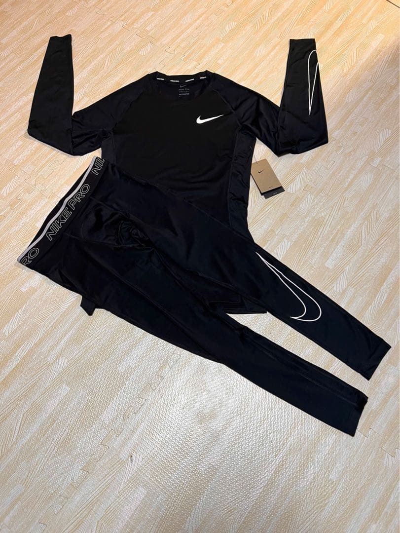 Nike Pro ブラック ジャージ上下セット M