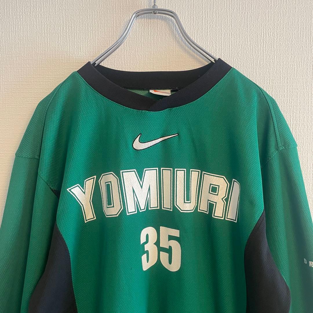 ナイキ☆90s☆銀タグ☆読売☆ヴェルディ川崎☆長袖ユニフォーム☆刺繍ロゴ