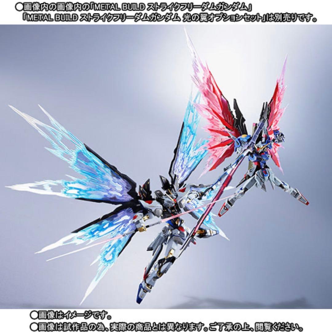 未使用級✨メタルビルド デスティニーガンダム フルパッケージ 光の翼オプション