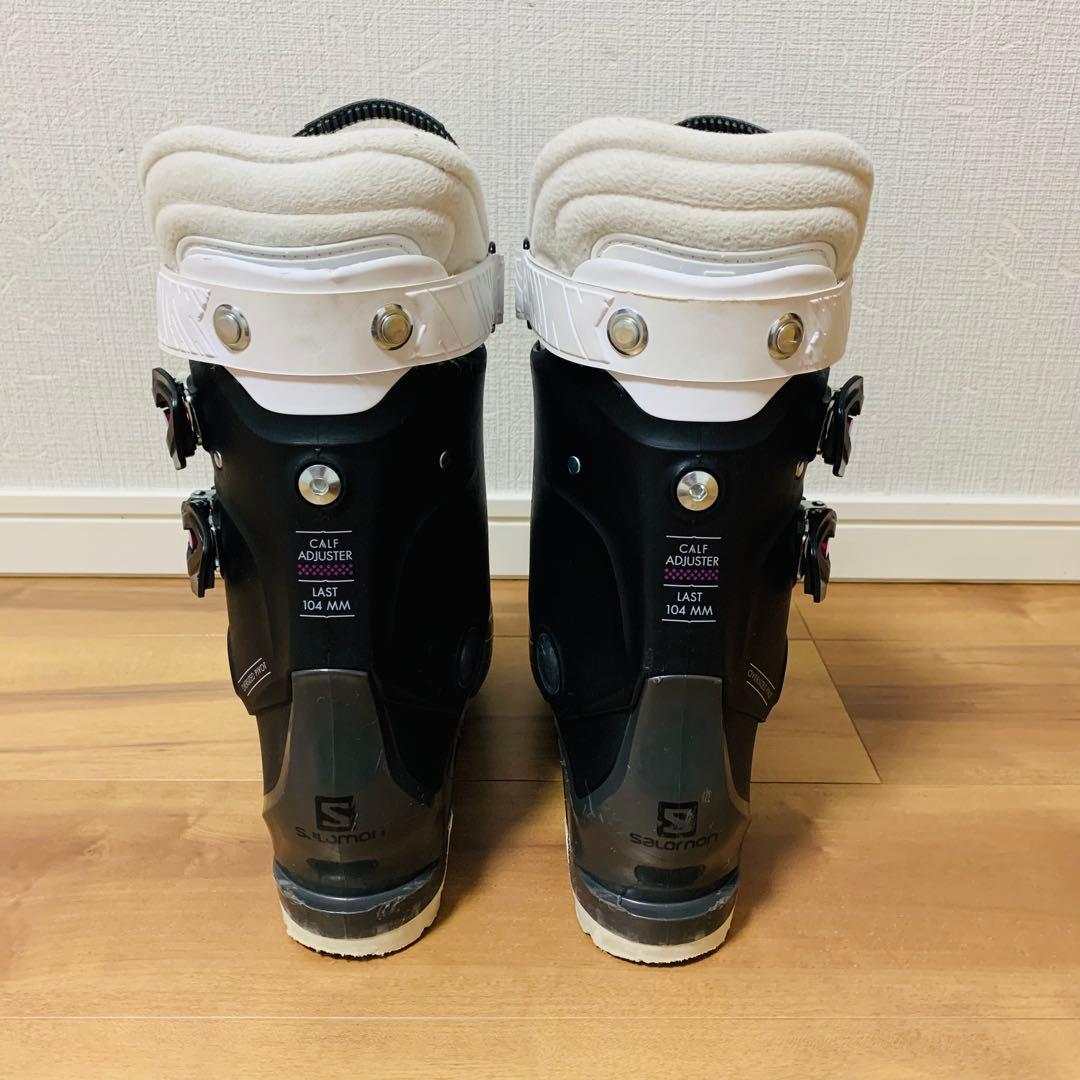 SALOMON152cm 24/24.5cmストック105cmスキーセット