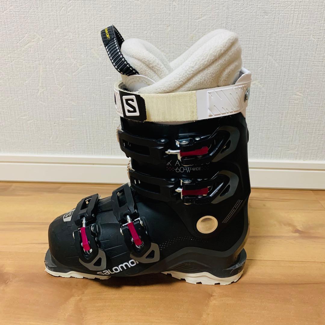 SALOMON152cm 24/24.5cmストック105cmスキーセット