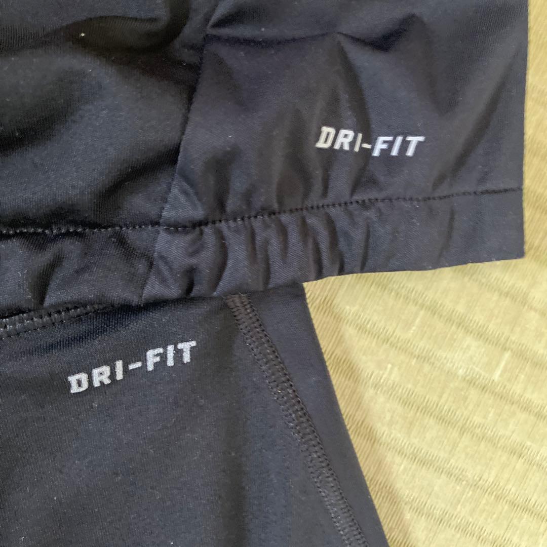 NIKEランニングウェア　ジャケット&タイツ　DRIFIT 反射テープ