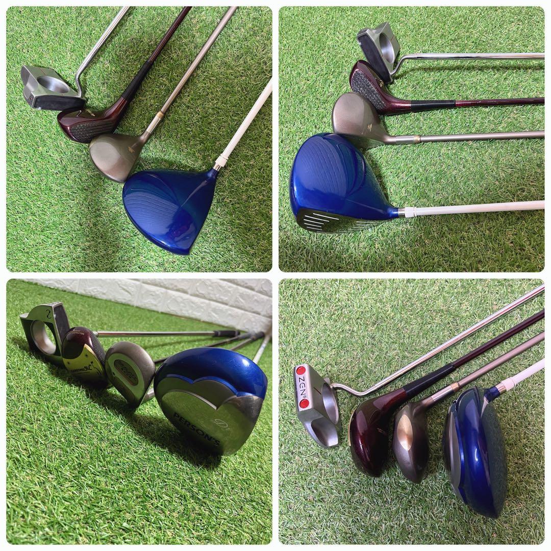 美品 コブラ他 初心者に優しいセット レディースゴルフクラブ12本セット