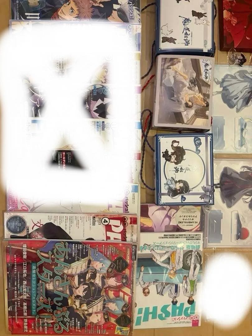 魔道祖師 江澄 藍忘機 魏無羨 コラボカフェ フィギュア PASH! まとめ売り