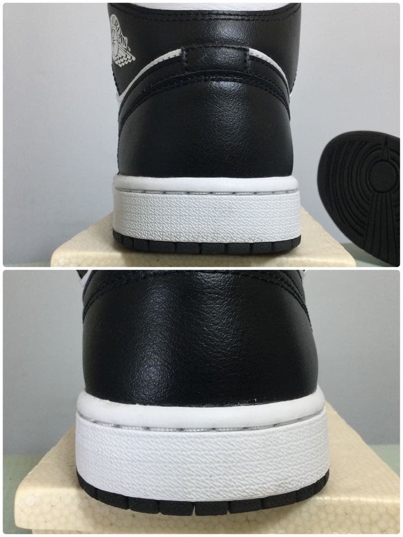 メンズバスケシューズ AIR JORDAN 1 MID WHITE/BLOCK