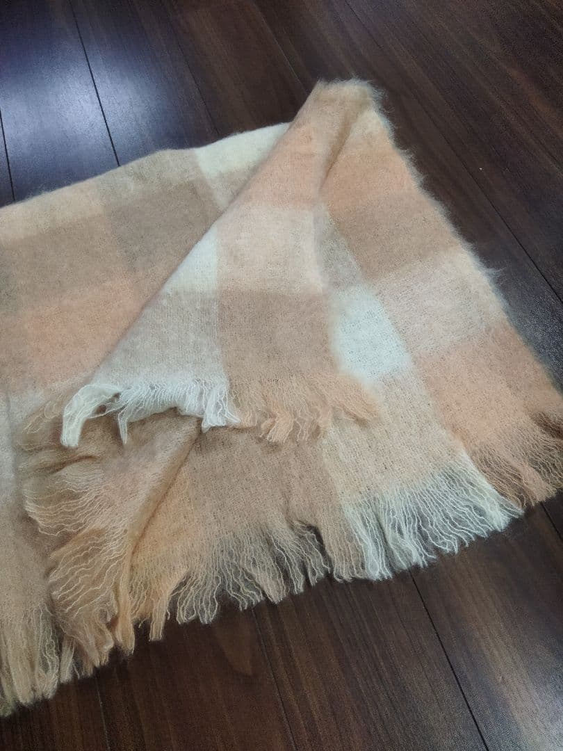新品タグ付♪オーストラリア セントアルバンス モヘヤ ブランケット