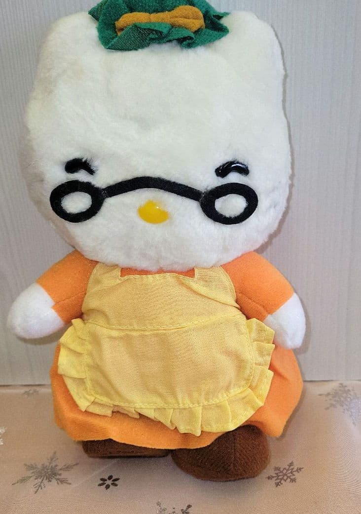 【激レア】ハローキティ　レトロぬいぐるみ　ミミィ　おばあちゃん　おじいちゃん