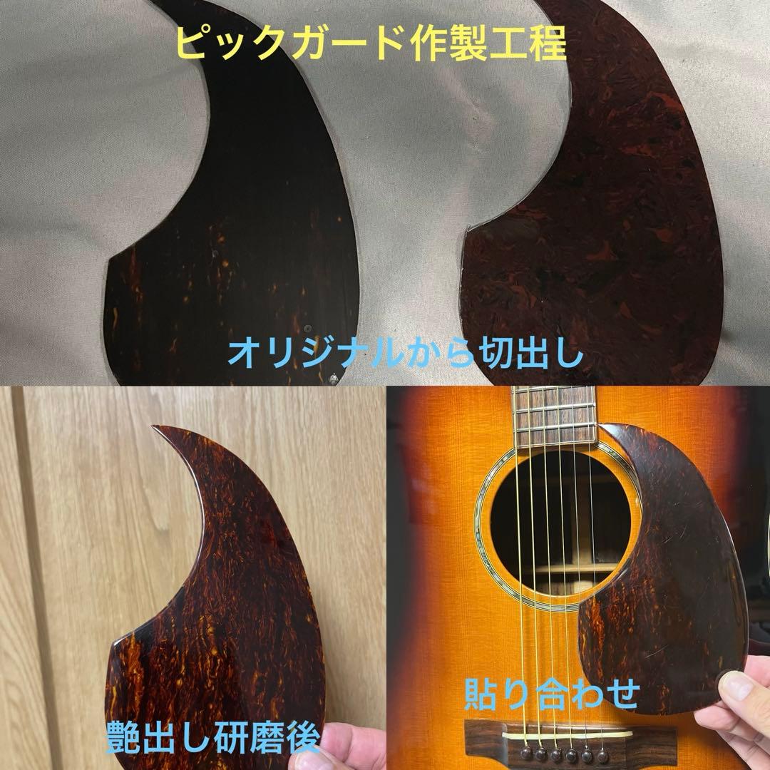 James JD800VBトップバック単板★ピックアップ★セルロイドピックガード
