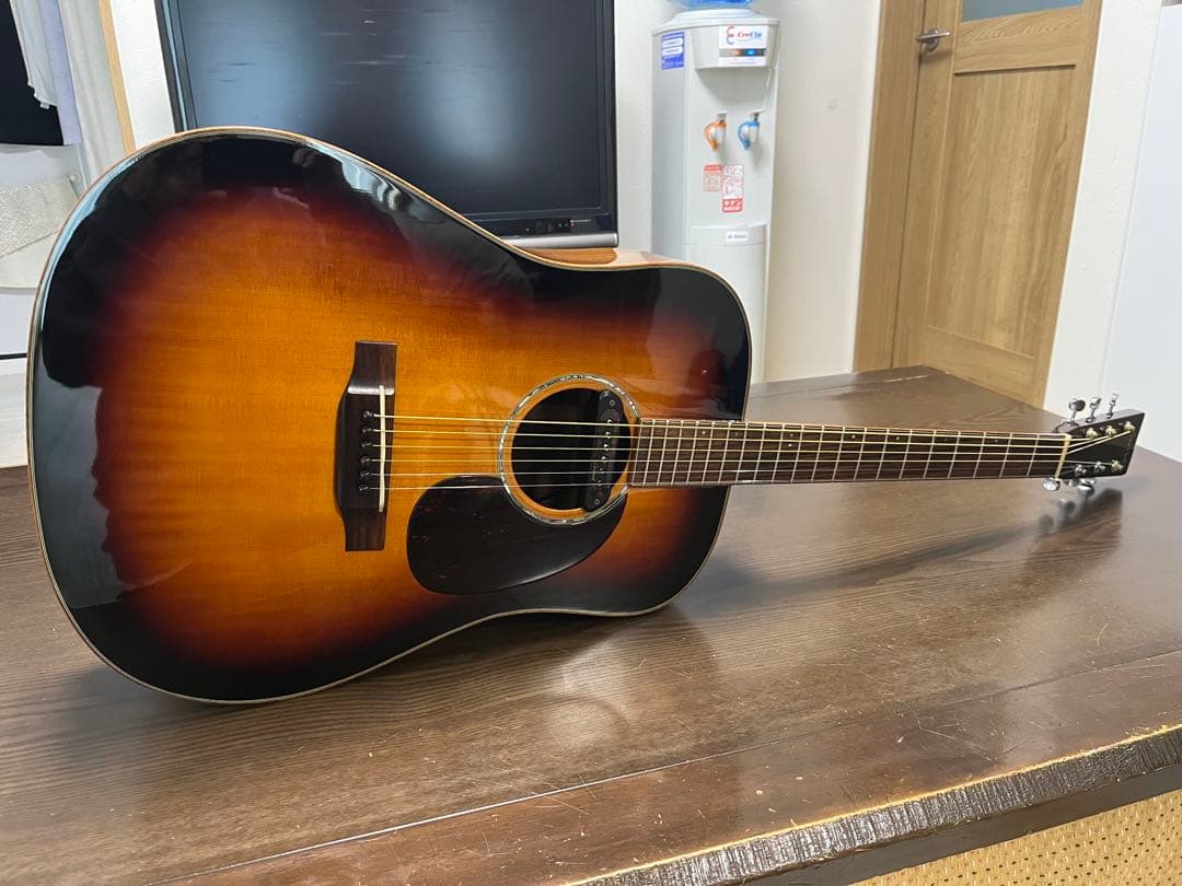 James JD800VBトップバック単板★ピックアップ★セルロイドピックガード