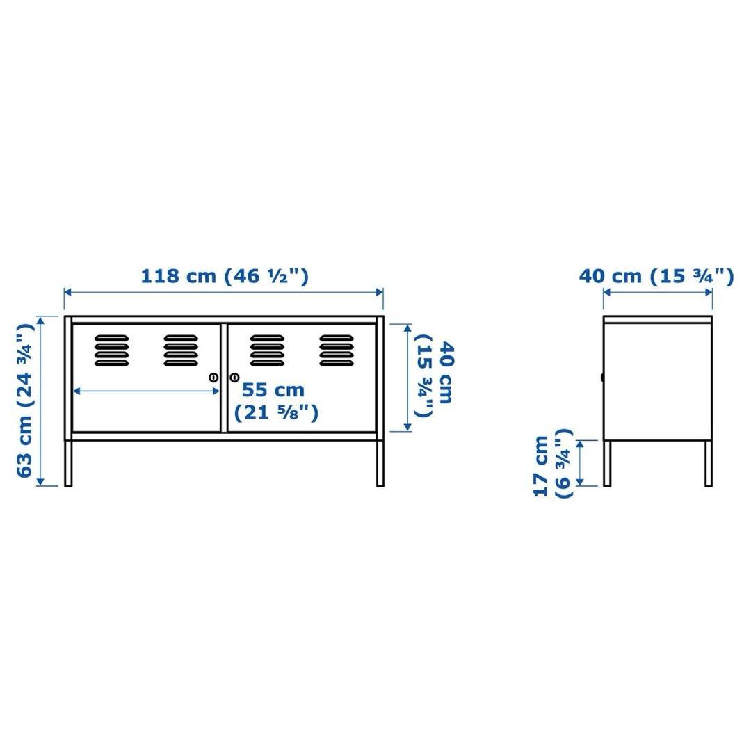 IKEA PSキャビネット ホワイト