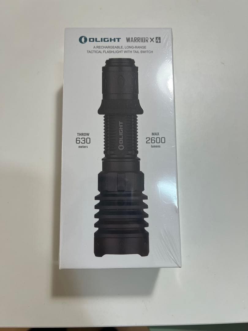 オーライト Warrior X 4 フラッシュライト　懐中電灯　高輝度　防災