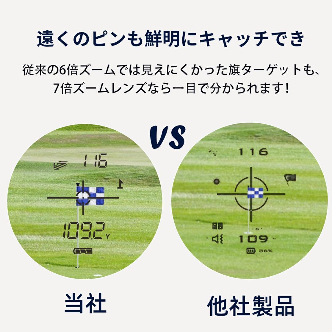 ゴルフ 距離計 0.02秒 ゴルフ レーザー 距離計 141g超軽量 手ブレ補正