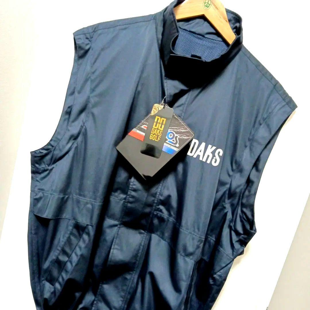 新品 DAKSダックス ゴルフウエア ジャケット ベスト 3WAY