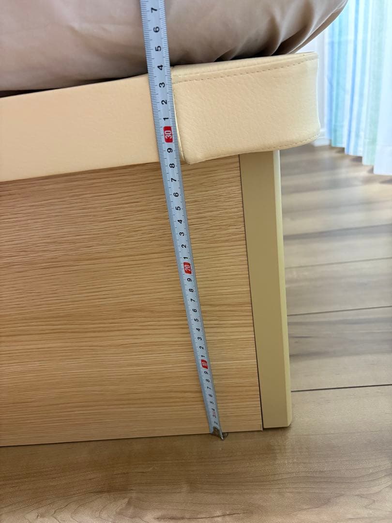 シングルベッドフレーム ナチュラルウッド　2セット※購入時、要コメント⭐︎